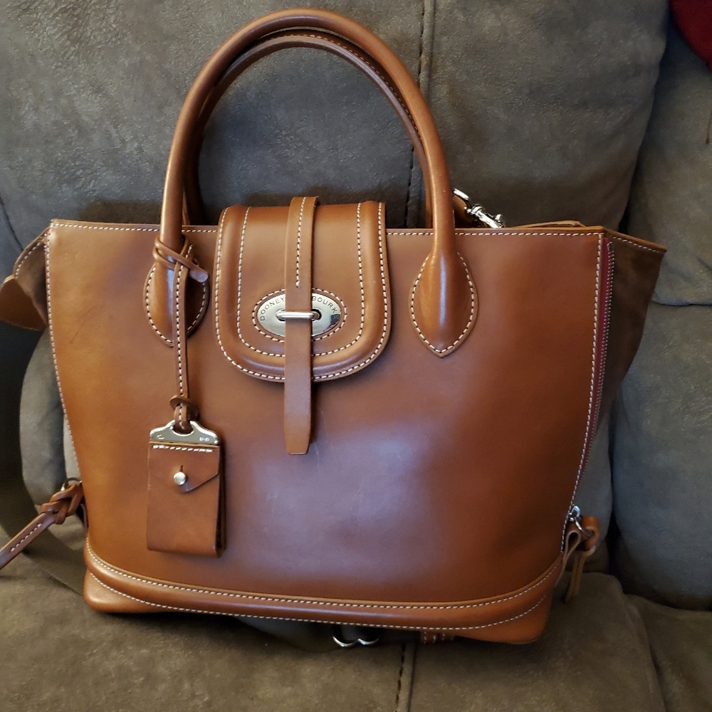 Dooney and Bourke Florentine Toscana SatchelGinger
